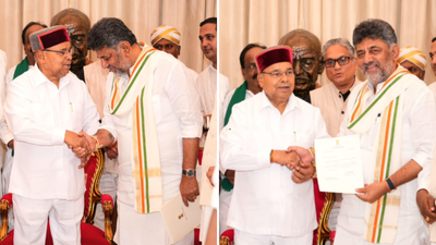 Image source: DK Shivakumar's X handle ‘Humbled’: DK Shivakumar’s first reaction after being elected CLP leader, stakes claim to form Karnataka govt