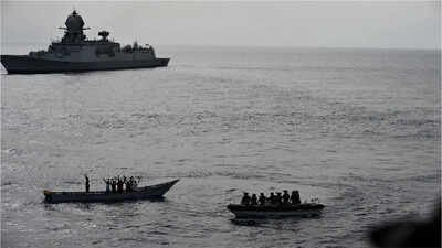 ANI photo What makes INS Kolkata formidable? The warship that foiled a piracy threat in the Indian Ocean