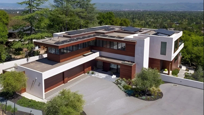 Inside Sundar Pichai’s $40 million California mansion with an infinity pool, wine cellar and 31-acre hilltop estate