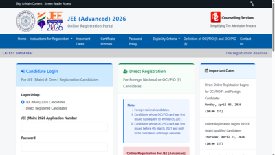 JEE Advanced 2026 admit card releasing today at jeeadv.ac.in: Check steps to download hall ticket here