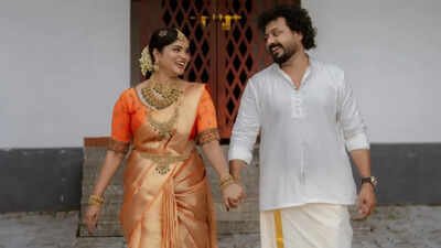 TV stars Jishin Mohan and Ameya get married