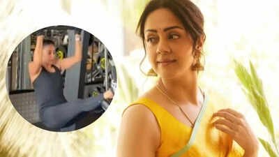 Jyotika’s Mother’s Day workout video seizes attention; 'System' actress stuns fans with intense gym workout