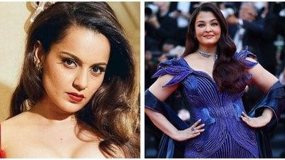 Kangana Ranaut has backed Aishwarya Rai after her appearance at Cannes this year.