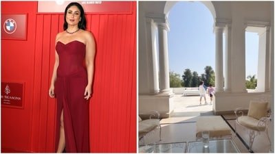 Kareena Kapoor is enjoying some downtime at the Pataudi Palace in Haryana. (PTI, Instagram)