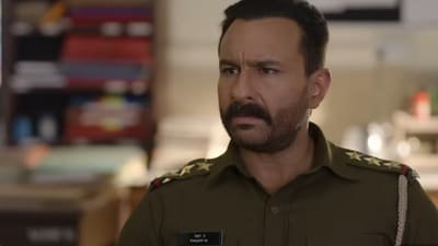 Saif Ali Khan in a still from Kartavya.