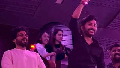 'Karuppu' finally releases; Suriya's film call Vijay ‘Chief Minister,’ Trisha, RJ Balaji, and Karthi join the FDFS