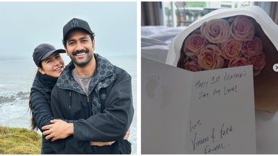 Katrina Kaif shared the handwritten card.