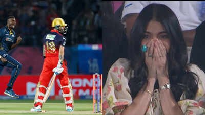 IPL 2026: 'Speechless' Anushka Sharma's reaction goes viral after Virat Kohli wicket vs Gujarat Titans