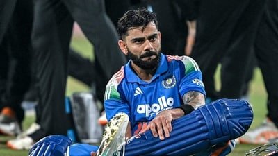 Virat Kohli has his sights locked on the World Cup trophy (AFP)