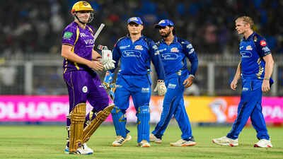 IPL 2026: KKR beat MI by four wickets to stay alive as playoff race heads into final round