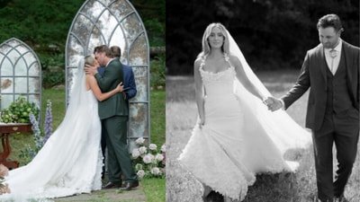 Lainey Wilson and Devlin "Duck" Hodges tied the knot on May 10 at The Ruskin. (Instagram/ @laineywilson)