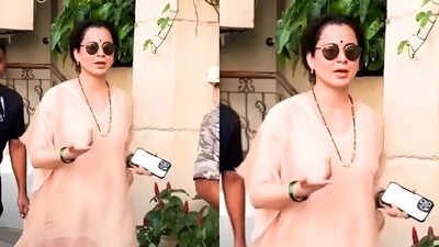 Is Kangana Ranaut married? Here is the TRUTH behind the actress wearing a mangalsutra and green bangles, find out