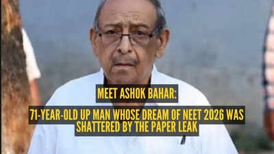 Meet Ashok Bahar: 71-year-old UP man whose dream of clearing NEET 2026 was shattered by the paper leak