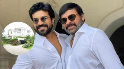 Inside Chiranjeevi and Ram Charan’s lavish  25,000 square feet Hyderabad mansion that looks like a luxury resort