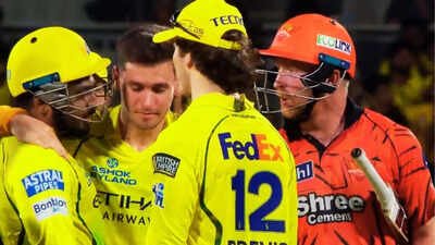 Photo/screengrab CSK vs SRH: Tempers flare as Sanju Samson and Heinrich Klaasen clash after stumping dismissal - Watch