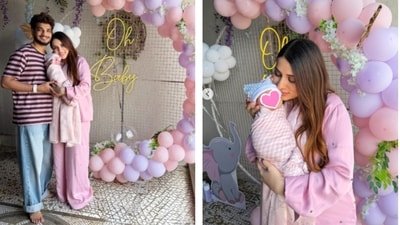 Munawar Faruqui and Mehzabeen Coatwala announced the arrival of their baby daughter a few days ago in May.