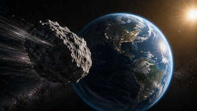 NASA alert: Massive 370-foot asteroid 2026 HW2 to pass Earth in high-speed flyby today at 44,000 km/h