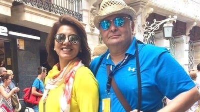 Neetu Kapoor recalled how she and Rishi Kapoor would have a cold war for months.