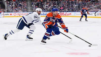 Connor McDavid #97 of the Edmonton Oilers skates against Auston Matthews #34 of the Toronto Maple Leafs during a game at Rogers Place on February 3, 2026, in Edmonton, Alberta, Canada. (Photo by Andy Devlin/NHLI via Getty Images) Connor McDavid and Auston Matthews combined net worth 2026: Details on Oilers captain and Leafs captain contracts, endorsements and career earnings