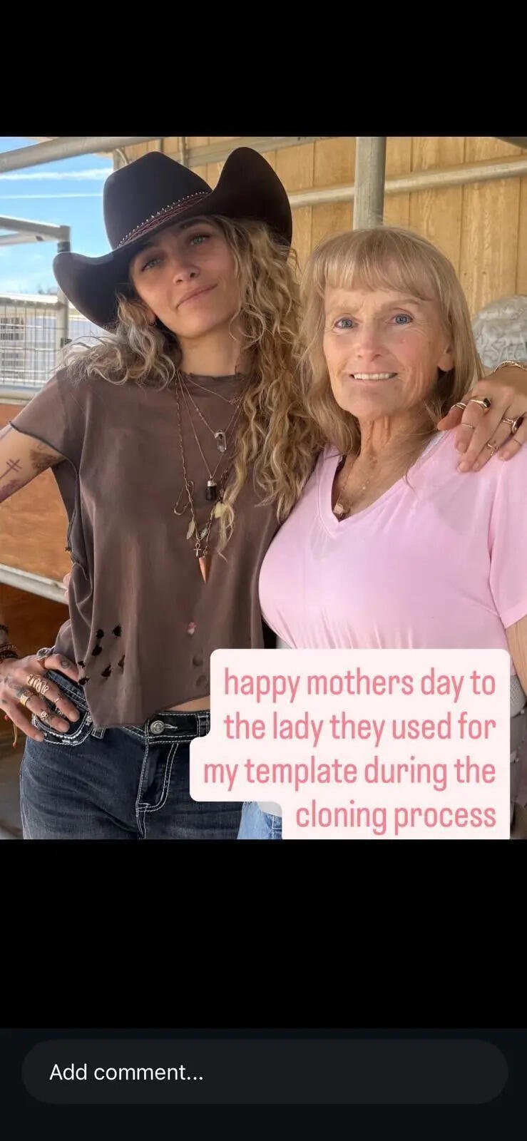 Paris and Debbie.