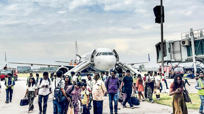 Power bank catches fire on IndiGo flight in Chandigarh; 6 injured in emergency evacuation