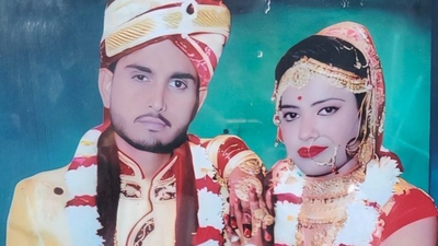 Pawan Thakur married Aanchal, a Sambhal native, six years ago. They have a two-year-old daughter. (Image credit-Social Media) UP woman administers electric shocks to husband, then forces poison into his body; 4, including lover, held