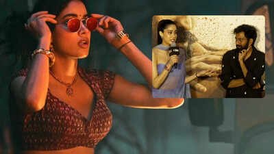 Picture Credit: YouTube Screengrab 'Peddi' trailer launch: Janhvi Kapoor calls Buchi Babu Sana ‘Most Rowdy director in India’, talks about her bond with the director