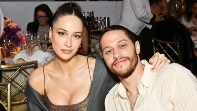 Pete Davidson and Elsie Hewitt welcomed their daughter in December 2025. (X/@PopBase)