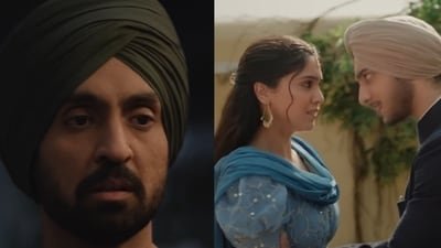 Main Vaapas Aaunga Trailer: Diljit Dosanjh, Sharvari, Vedant Raina depict soulful unfinished romance amid partition story. (YouTube ) Main Vaapas Aaunga Trailer: Diljit Dosanjh, Sharvari, Vedant Raina depict soulful unfinished romance amid partition story. (YouTube )
