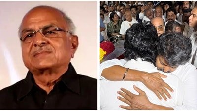 Vijay paid his final tribute to producer RB Choudary.
