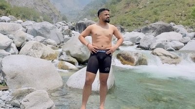 Prabhsimran Singh in Dharamsala (Prabhsimran Singh/Instagram)