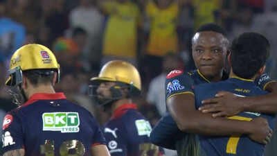 IPL 2026: Kagiso Rabada gives Virat Kohli a death stare after dismissal - Watch