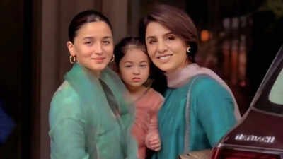 Neetu Kapoor reveals granddaughter Raha Kapoor gives her ‘pedicures’ every morning: ‘She puts rollers in my hair’