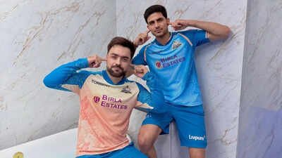 Rashid Khan and Shubman Gill (Instagram Photo) IPL 2026 | 'Khamma Ghani': Shubman Gill, Rashid Khan tease Rajasthan Royals with witty social media post