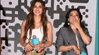 Rashmika Mandanna drops F bomb as she praises 'Cocktail 2' costar Kriti Sanon's beauty - WATCH