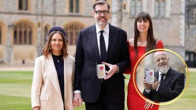Richard Osman receives OBE at Windsor Castle; Bill Bailey and Marcus Wareing also get honoured by Princess Anne