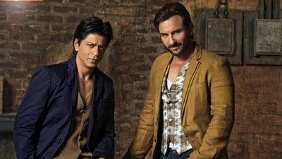 Shah Rukh Khan and Saif Ali Khan
