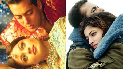 Salman Khan with Sneha Ullal