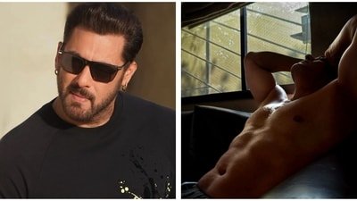 Salman Khan dropped a new shirtless picture.