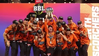 Perth Scorchers after winning BBL 15. (X images) Perth Scorchers after winning BBL 15. (X images)