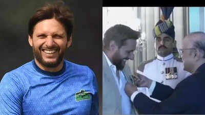 Pakistan honours Shahid Afridi with Hilal-e-Imtiaz, fourth cricketer to receive honour — Watch