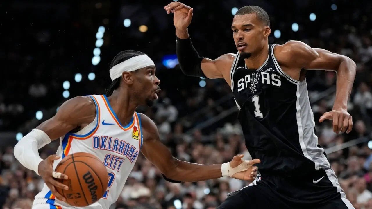 Shai Gilgeous-Alexander and Victor Wembanyama