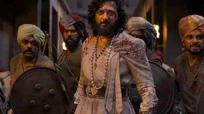 Raja Shivaji box office collection day 13: Riteish Deshmukh in a still in and as Raja Shivaji from the film.