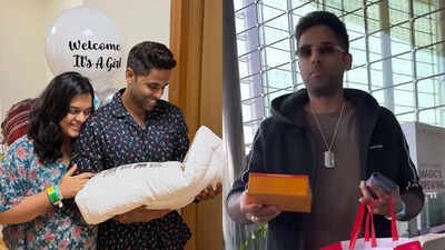 'Yeh lo, aap log khaana yeh': New dad Suryakumar Yadav distributes sweets before RCB clash - WATCH