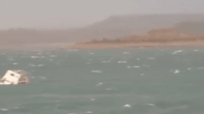 Watch: Terrifying moment as cruise boat flips over at Jabalpur dam mid-ride; 9 dead
