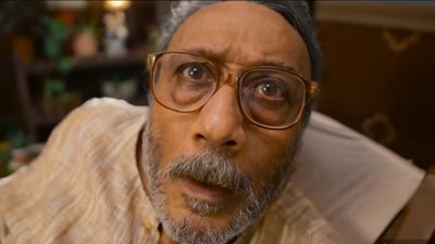 Jackie Shroff in The Great Grand Superhero. Jackie Shroff in The Great Grand Superhero.