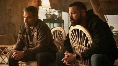 Matt Damon and Ben Affleck in The Rip (2026). Matt Damon and Ben Affleck in The Rip (2026).