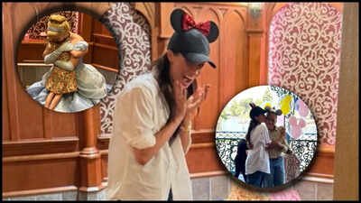 Meghan Markle and Prince Harry's magical and adventurous family visit to Disneyland wins the internet