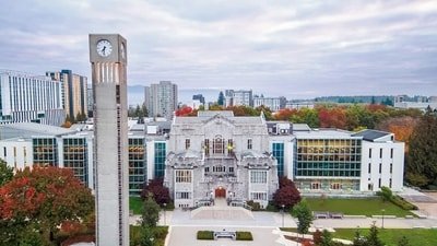 Prime Video’s Off Campus was primarily filmed in Vancouver, with the University of British Columbia serving as the fictional Briar University in the series. (The University of British Columbia) Prime Video’s Off Campus was primarily filmed in Vancouver, with the University of British Columbia serving as the fictional Briar University in the series. (The University of British Columbia)