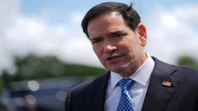 Secretary of State Marco Rubio speaks to the press before boarding his plane at Homestead Air Reserve Base, Thursday, May 21, 2026. Rubio is traveling to a NATO foreign ministers meeting in Sweden. (AP Photo/Julia Demaree Nikhinson, Pool) Iran hits back at Rubio’s ‘energy hostage’ remark, blames US sanctions for global market turmoil